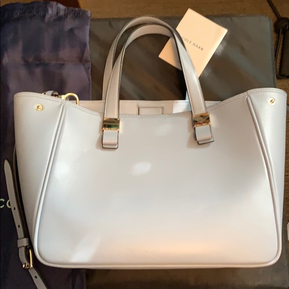 Cole Haan shoulder bag, baby blue